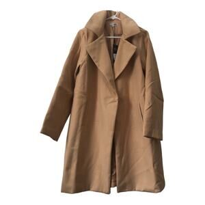 Fashion Nova Women’s Cold Weather Upper East Side Long  Open From Coat Sz M